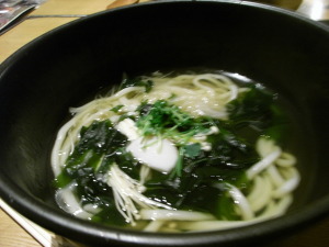 わかめうどん わかめうどん